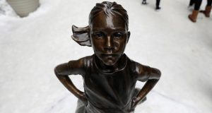Fearless Girl remains on Wall Street