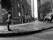 Wall Street Bull Guerrilla Marketing Stunt Wall Street Bull Guerrilla Marketing Stunt