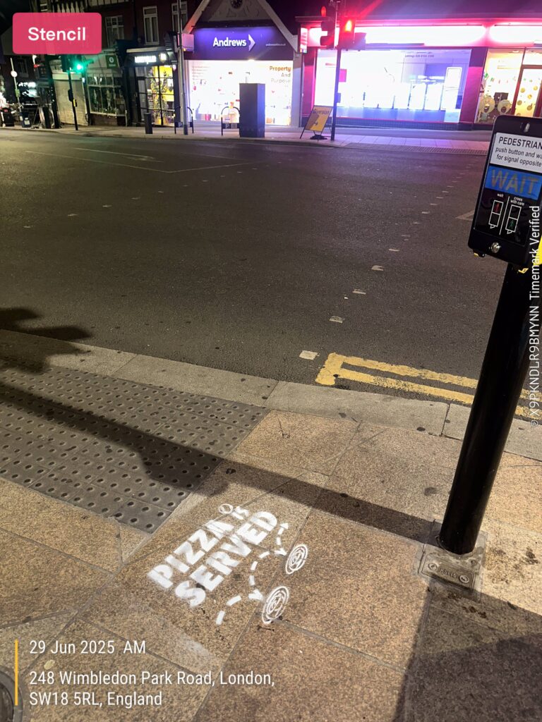 Chalk Pavement Adverts