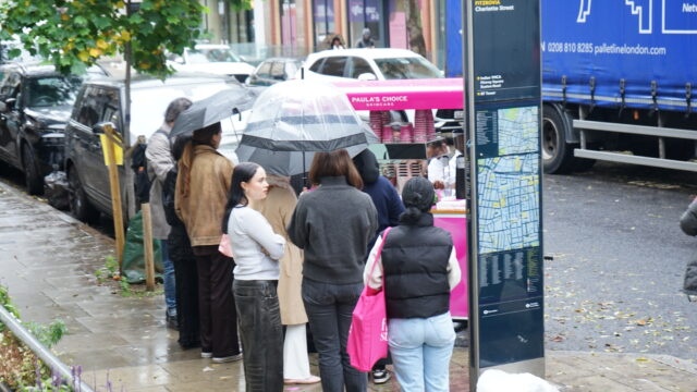 Christmas Guerrilla Marketing Pop-Up Event Creative pop-up experience bringing festive joy and driving sales — an example of cost-effective Christmas guerrilla marketing